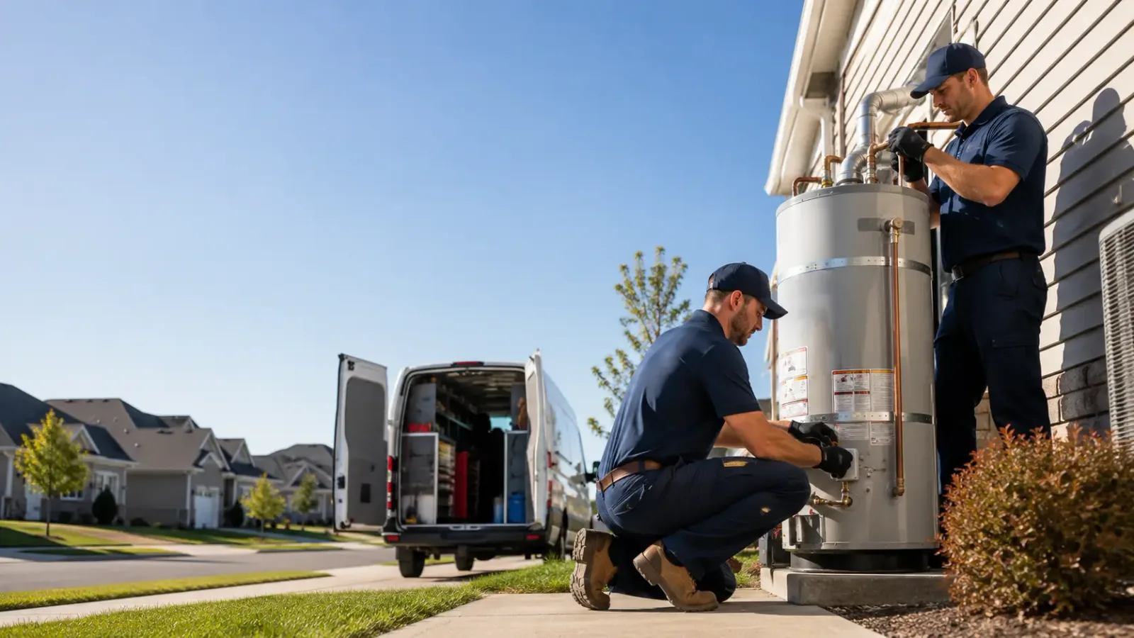Water Heater Installation in Brazil, IN
